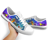 Hummingbird Galaxy Low Top Shoes For Women, Shoes For Men Custom Shoes