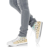 Turtle Going To The Sea High Top Shoes For Women, Shoes For Men Custom Shoes