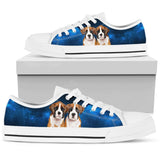 Boxer Galaxy Low Top Shoes For Women, Shoes For Men Custom Shoes
