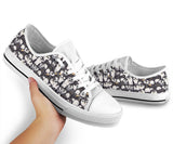 Penguins Funny Low Top Shoes For Women, Shoes For Men Custom Shoes