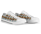Boxers Cute Low Top Shoes For Women, Shoes For Men Custom Shoes