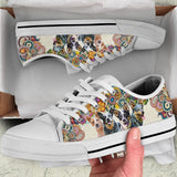 Heeler Low Top Shoes For Women, Shoes For Men Custom Shoes