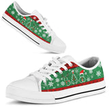 Nurse Stethoscope Christmas Low Top Shoes For Women, Shoes For Men Custom Shoes