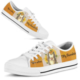 Hedgehog Is Sunshine Low Top Shoes For Women, Shoes For Men Custom Shoes