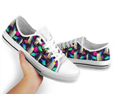 Penguin Galaxy Low Top Shoes For Women, Shoes For Men Custom Shoes