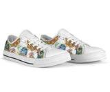 Mandala Parrot Low Top Shoes For Women, Shoes For Men Custom Shoes