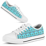 Wolf Cute Low Top Shoes For Women, Shoes For Men Custom Shoes