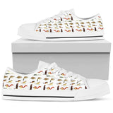Squirrels Cute Low Top Shoes For Women, Shoes For Men Custom Shoes