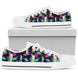 Penguin Galaxy Low Top Shoes For Women, Shoes For Men Custom Shoes