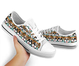 Boxers Cute Low Top Shoes For Women, Shoes For Men Custom Shoes