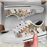 Pitbull Low Top Shoes For Women, Shoes For Men Custom Shoes