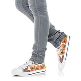 The Ancient Golden Retriever Low Top Shoes For Women, Shoes For Men Custom Shoes