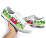 Camping The Life Low Top Shoes For Women, Shoes For Men Custom Shoes