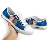 Cat Galaxy Low Top Shoes For Women, Shoes For Men Custom Shoes