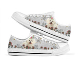 Bichon Frise Awesome Low Top Shoes For Women, Shoes For Men Custom Shoes