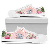 Koala Flower Low Top Shoes For Women, Shoes For Men Custom Shoes