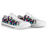 Penguin Galaxy Low Top Shoes For Women, Shoes For Men Custom Shoes