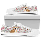 Corgi Low Top Shoes For Women, Shoes For Men Custom Shoes