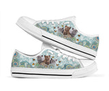 Cat Butterfly Low Top Shoes For Women, Shoes For Men Custom Shoes