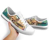 Chihuahua Face Low Top Shoes For Women, Shoes For Men Custom Shoes