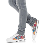 Penguin Cubes Low Top Shoes For Women, Shoes For Men Custom Shoes