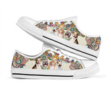 Pitbull Low Top Shoes For Women, Shoes For Men Custom Shoes