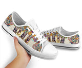 German Shepherd Low Top Shoes For Women, Shoes For Men Custom Shoes
