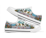 Cow Beautiful Low Top Shoes For Women, Shoes For Men Custom Shoes