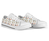 Squirrels Cute Low Top Shoes For Women, Shoes For Men Custom Shoes