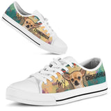 Chihuahua Face Low Top Shoes For Women, Shoes For Men Custom Shoes