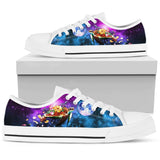 Turtle Purple Galaxy Low Top Shoes For Women, Shoes For Men Custom Shoes