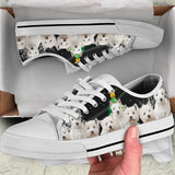 Westie Cute Low Top Shoes For Women, Shoes For Men Custom Shoes