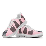 Scottish Terrier Pink Sneakers Shoes For Women, Shoes For Men Sneaker Custom Shoes
