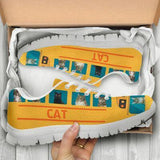 Cat Bus Petal Sneakers Shoes For Women, Shoes For Men Sneaker Custom Shoes