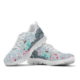 Camping Flower Petal Sneakers Shoes For Women, Shoes For Men Sneaker Custom Shoes
