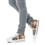 Chihuahua High Top Shoes For Women, Shoes For Men Custom Shoes