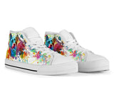 Heeler Color High Top Shoes For Women, Shoes For Men Custom Shoes