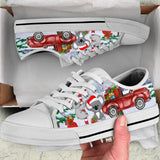 Koala Red Car Low Top Shoes For Women, Shoes For Men Custom Shoes
