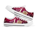 I Love Cats Low Top Shoes For Women, Shoes For Men Custom Shoes