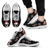 Cow Christmas Sneakers Shoes For Women, Shoes For Men Sneaker Custom Shoes