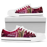 I Love Yorkies Low Top Shoes For Women, Shoes For Men Custom Shoes