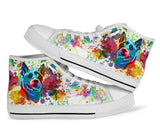 Heeler Color High Top Shoes For Women, Shoes For Men Custom Shoes