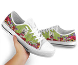 Westie Angel Low Top Shoes For Women, Shoes For Men Custom Shoes