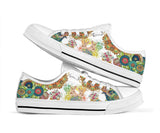 Mandala Rabbit Low Top Shoes For Women, Shoes For Men Custom Shoes
