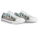 Cow Beautiful Low Top Shoes For Women, Shoes For Men Custom Shoes