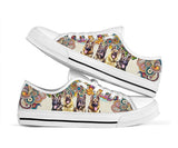 German Shepherd Low Top Shoes For Women, Shoes For Men Custom Shoes