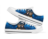 Rottweiler Galaxy Low Top Shoes For Women, Shoes For Men Custom Shoes