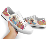 I Love Pug Low Top Shoes For Women, Shoes For Men Custom Shoes