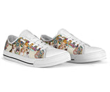 Pitbull Low Top Shoes For Women, Shoes For Men Custom Shoes