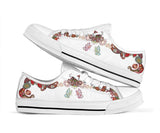 Butterfly Mandala Low Top Shoes For Women, Shoes For Men Custom Shoes